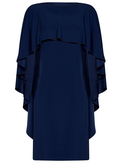 Abito corto da Donna a mantella Alberta Ferretti Blu ALBERTA FERRETTI | V045716180290